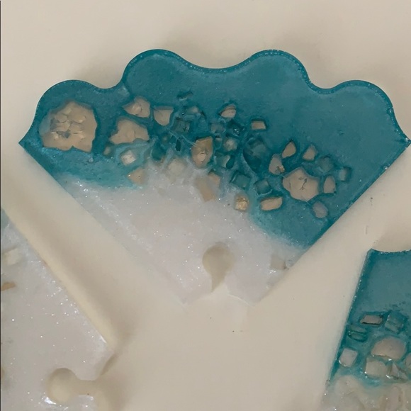 Platter/coaster set of 4 - Picture 4 of 5